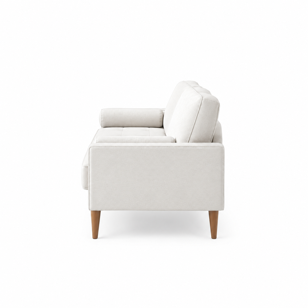 Canapé 2 places – Confort & Design avec pieds surélevés