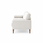 Canapé 2 places – Confort & Design avec pieds surélevés