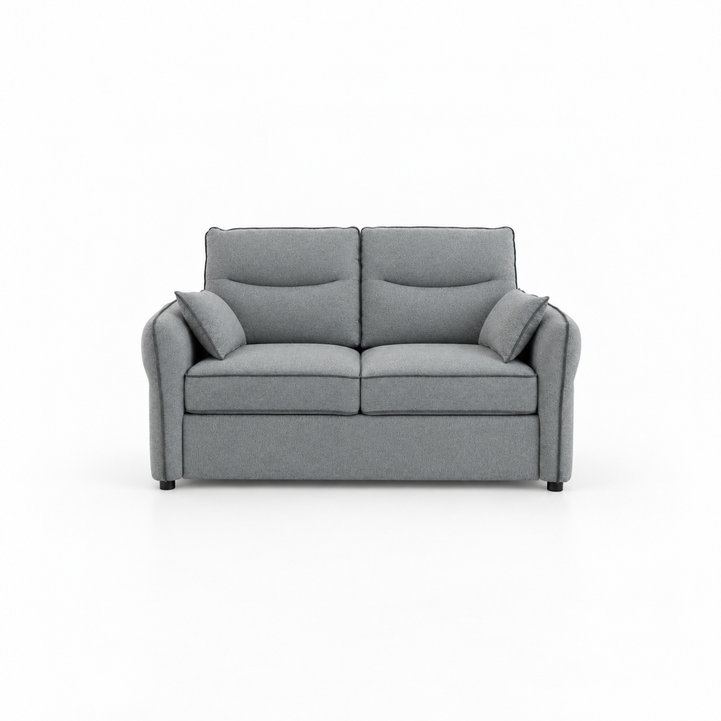 Canapé 2 places avec coussins – Style contemporain