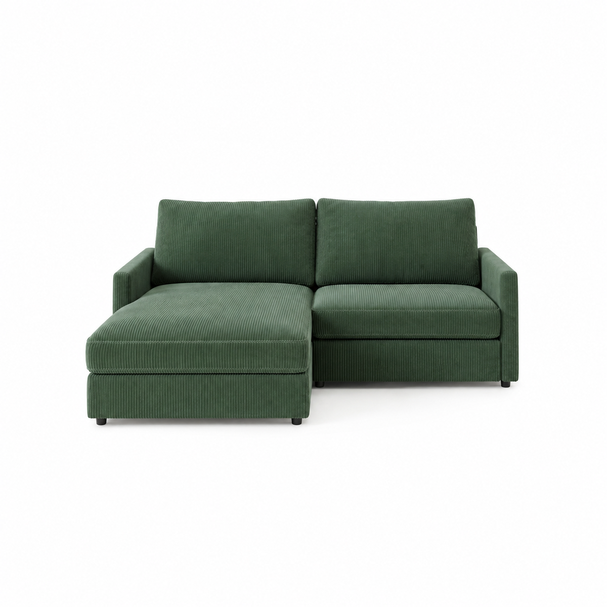 Canapé 2 places avec angle – Design confortable et modulable
