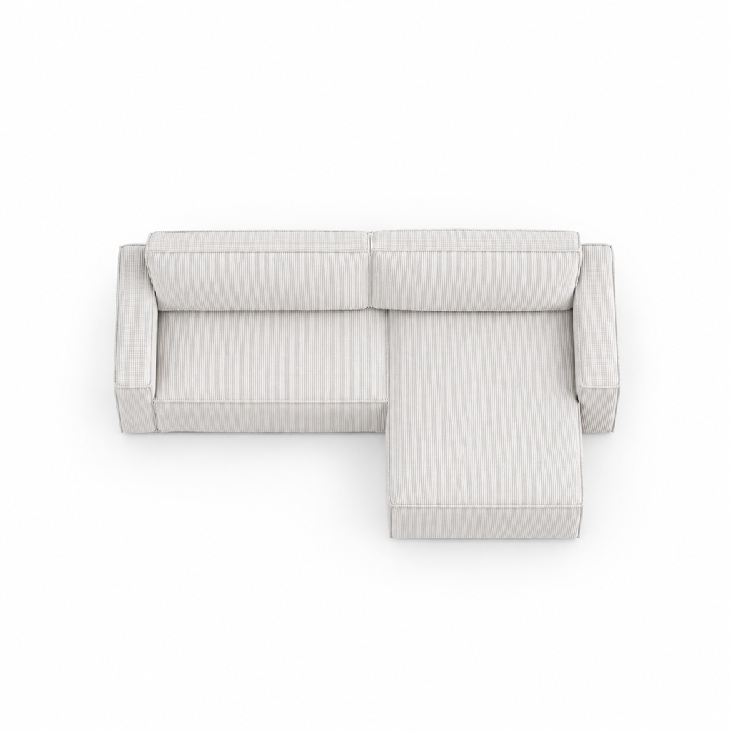 Canapé d’angle 2 places – Confort & Élégance
