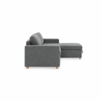 Canapé 3 Places Convertible avec Méridienne – Gris