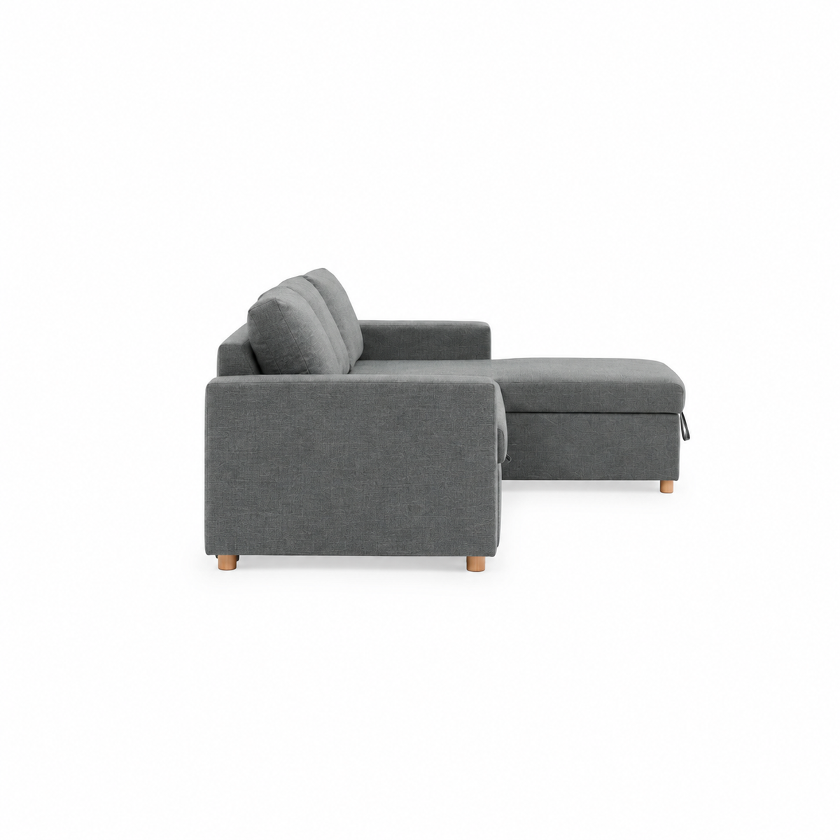 Canapé 3 Places Convertible avec Méridienne – Gris