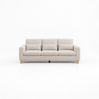 Canapé 3 places beige moderne