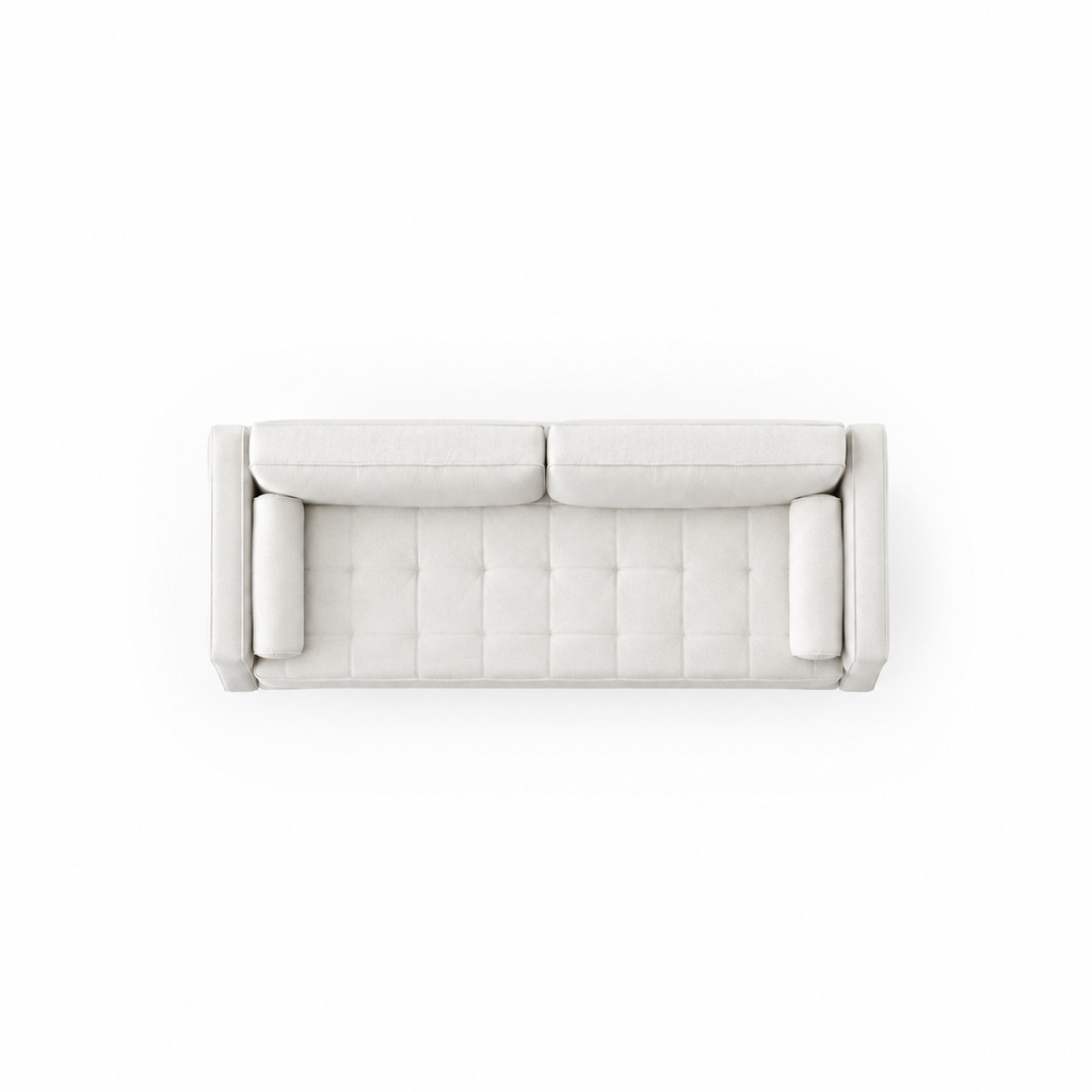 Canapé 2 places – Confort & Design avec pieds surélevés