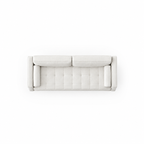 Canapé 2 places – Confort & Design avec pieds surélevés