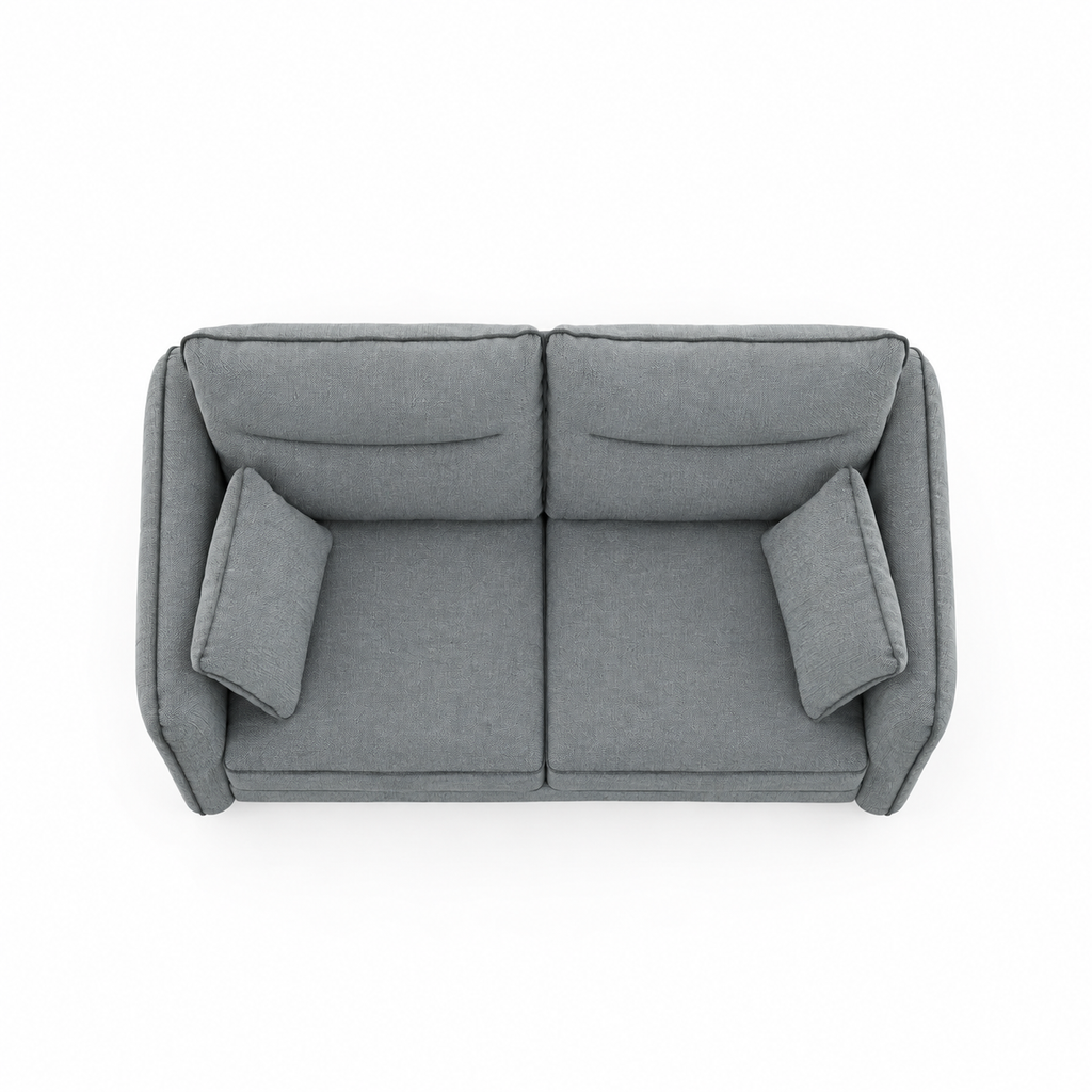 Canapé 2 places avec coussins – Style contemporain