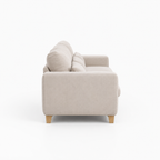Canapé 3 places beige moderne