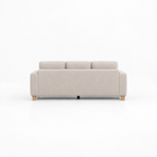 Canapé 3 places beige moderne