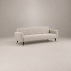 Canapé 3 Places - blanc - beige