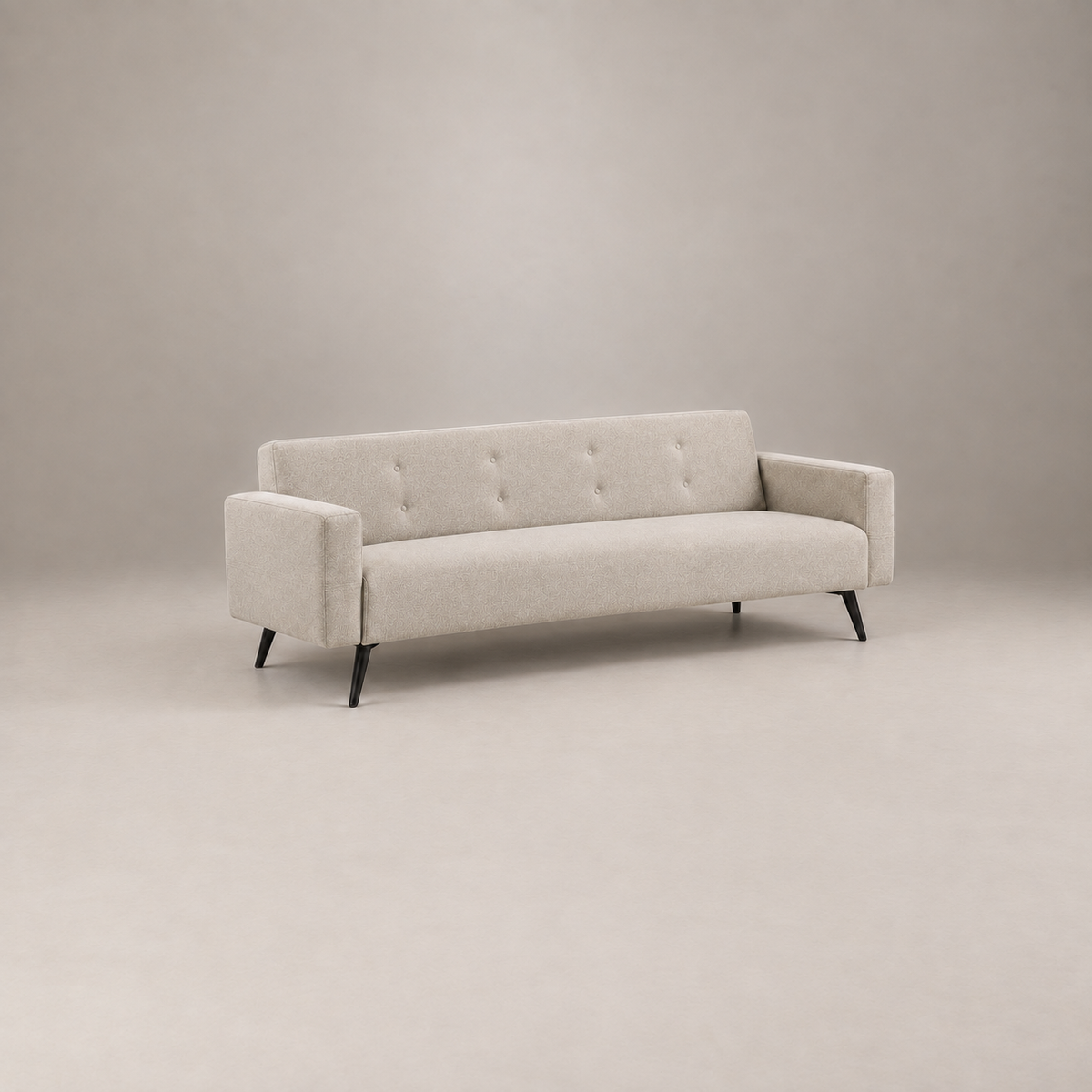 Canapé 3 Places - blanc - beige