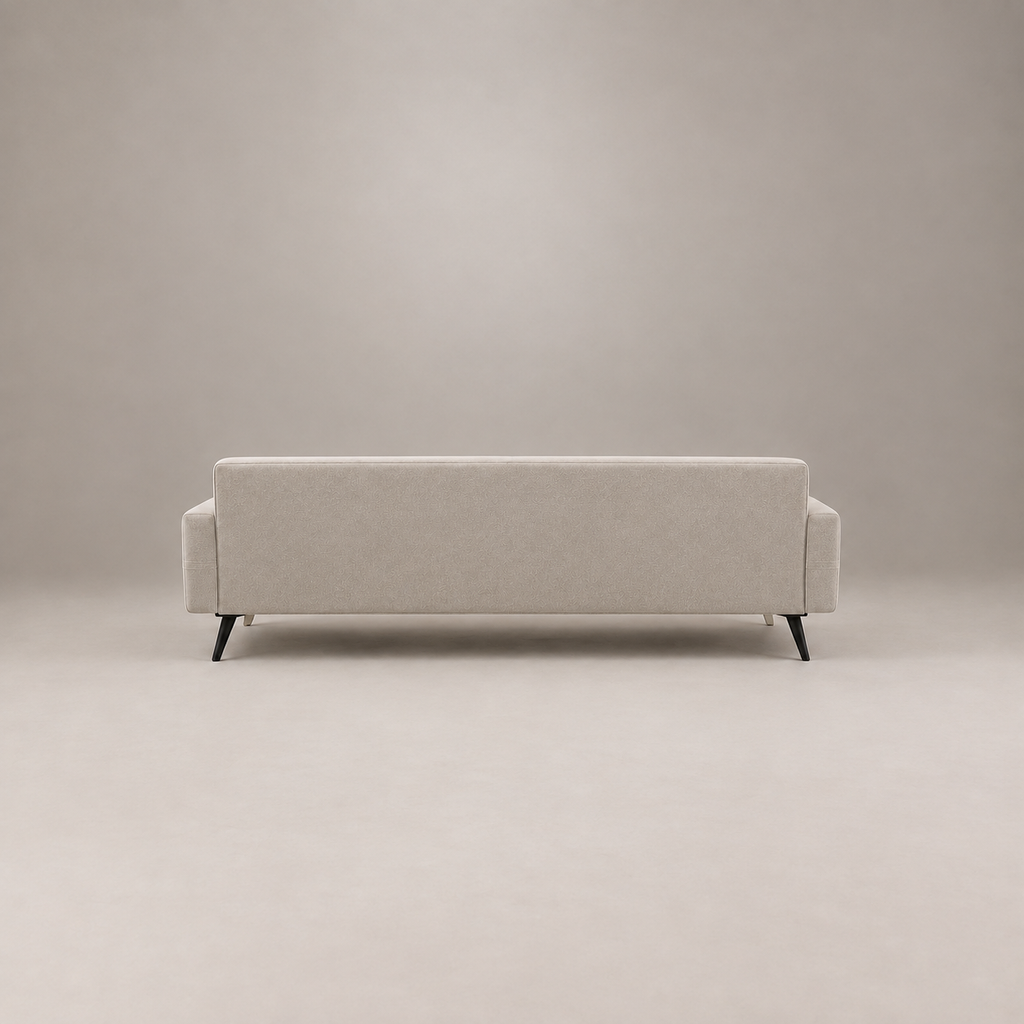 Canapé 3 Places - blanc - beige