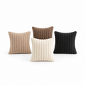 Pack de 4 Housses de Coussin Douces & Texturées